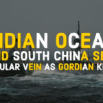 Indian Ocean and South China Sea