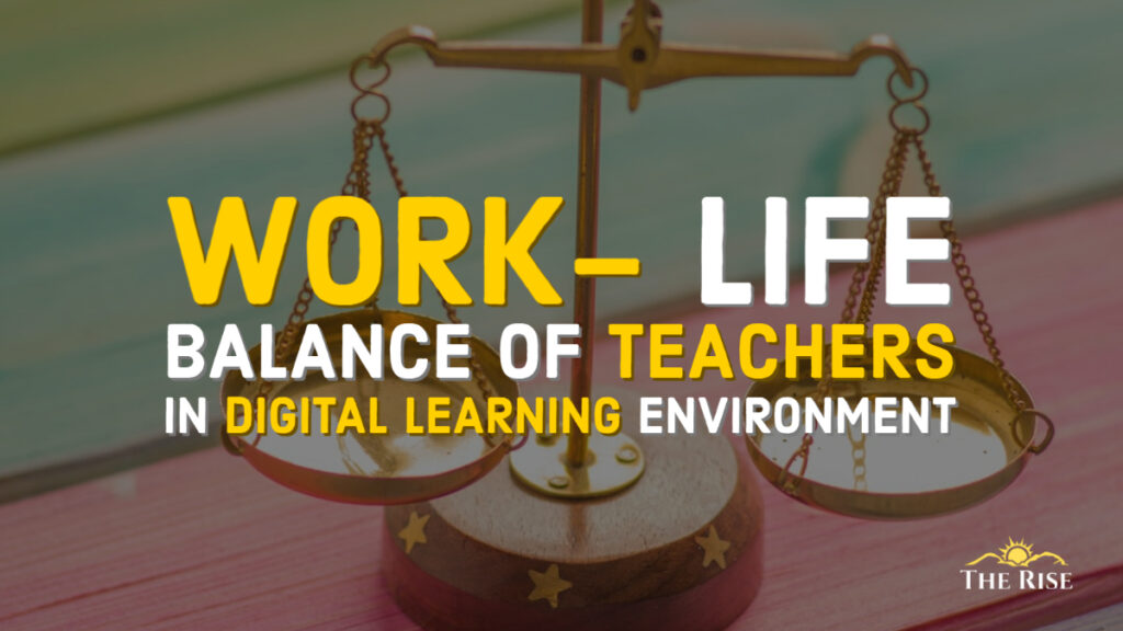 Work-life balance of teachers