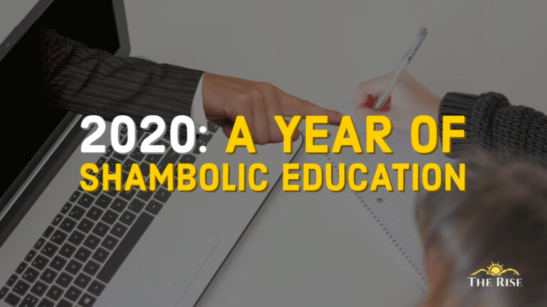 2020: A Year of Shambolic Education Burdening Learners - The Rise