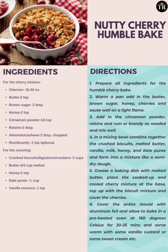 NUTTY CHERRY HUMBLE BAKE