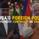 Deuba Foreign Policy Continuity or Change