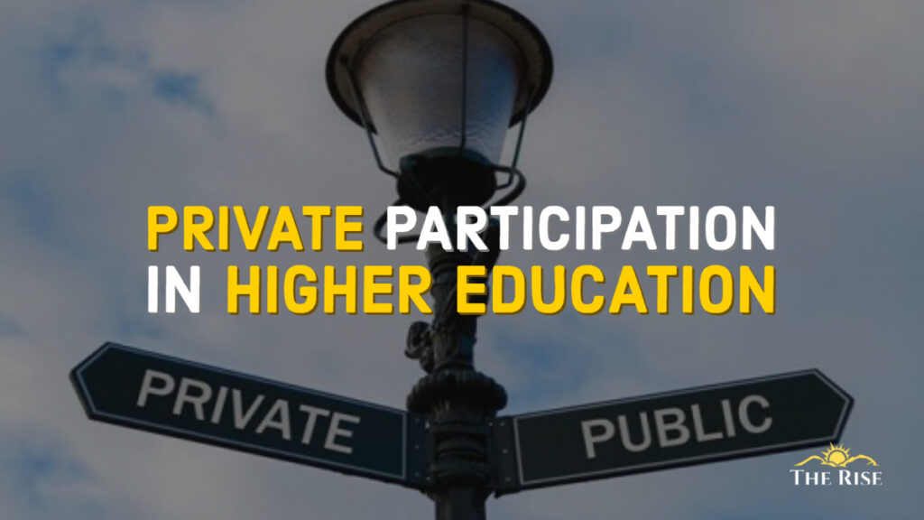 Private Participation in Higher Education