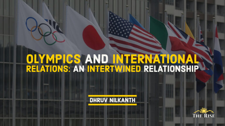 Olympics and International Relations Interwtwined