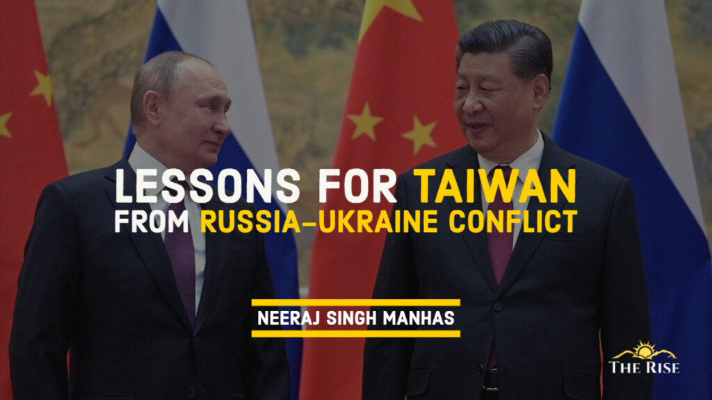 Lessons for Taiwan from Russia-Ukraine Conflict