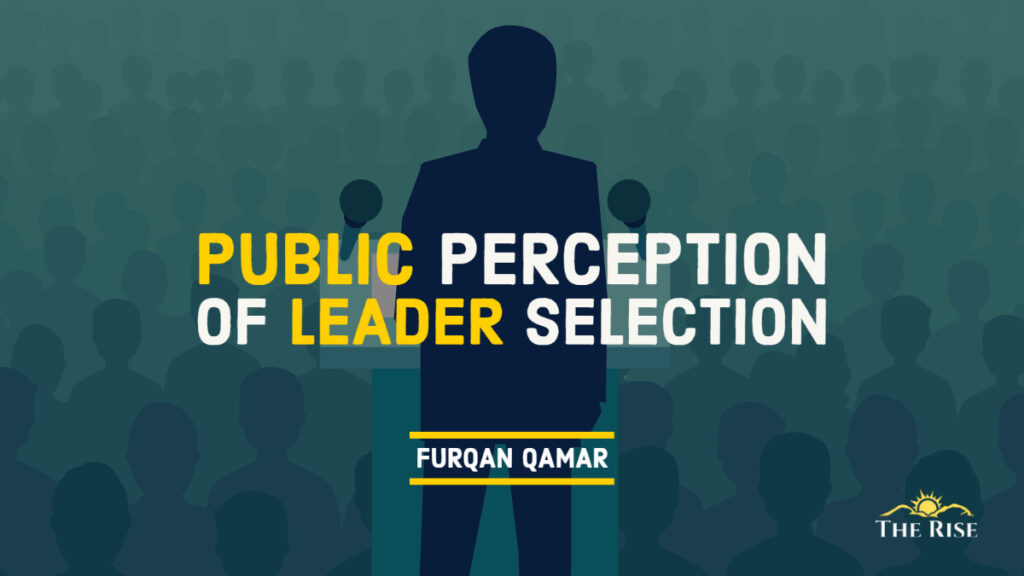 Public perception of leader selection
