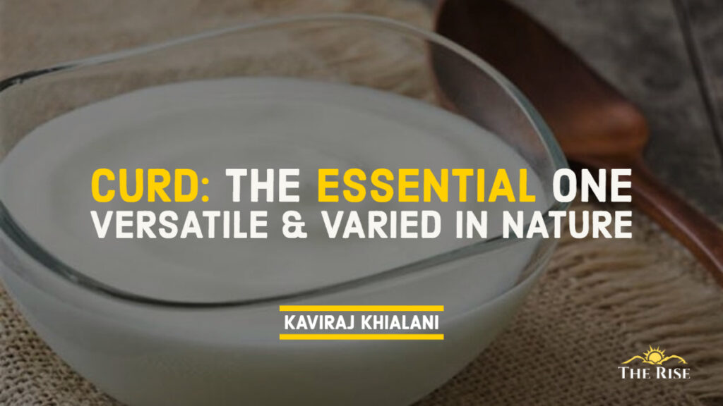 Curd _ Versatile and Varied in Nature