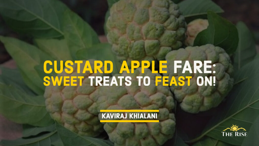 CUSTARD APPLE SWEET TREATS