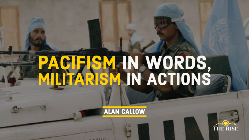Pacifism Militarism Sounding Brass