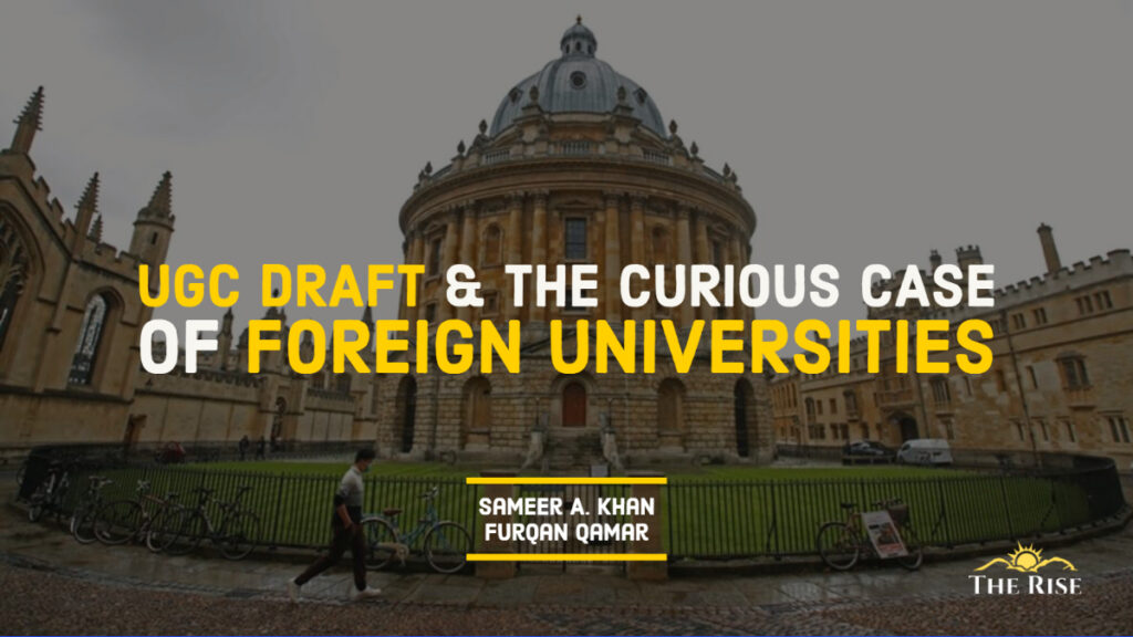 Curious Case of Foreign Universities UGC