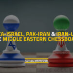 Middle Eastern Chessboard Gaza-Israel Pak-Iran USA-Iran