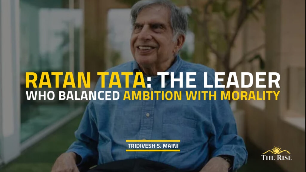 Ratan Tata Leader Morality