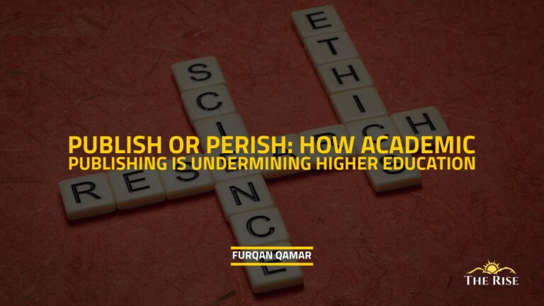 Publish or Perish: How Academic Publishing is Undermining Higher Education