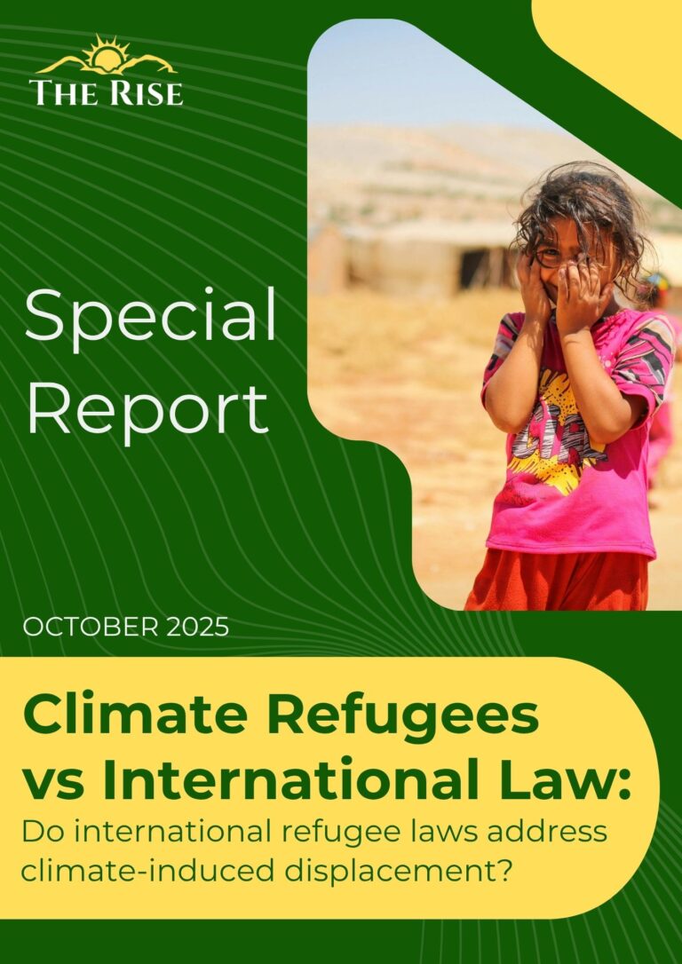 Climate Refugees vs International Law: Do international refugee laws address climate-induced displacement?
