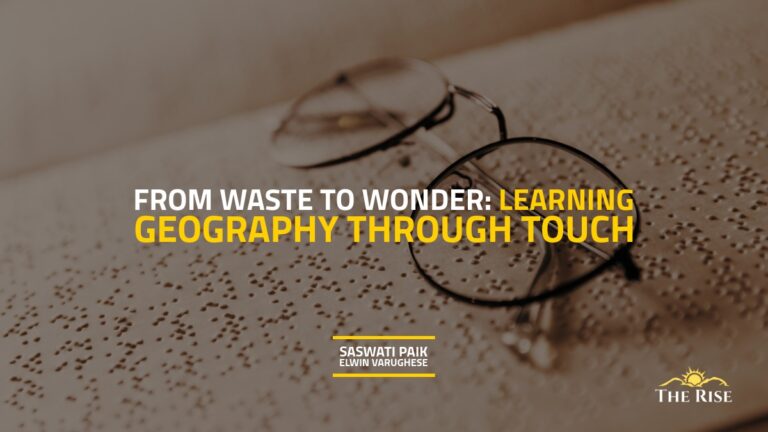 From Waste to Wonder: Learning Geography through Touch