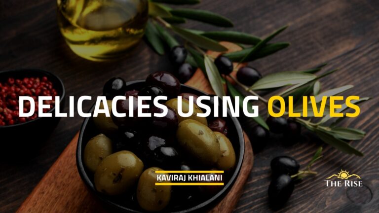 DELICACIES USING OLIVES