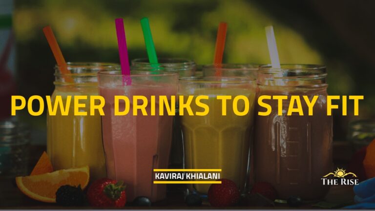 POWER DRINKS TO STAY FIT