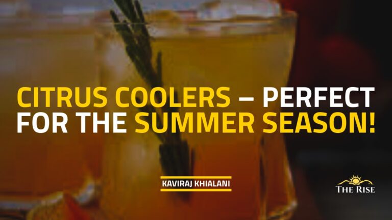 CITRUS COOLERS – PERFECT FOR THE SUMMER SEASON!