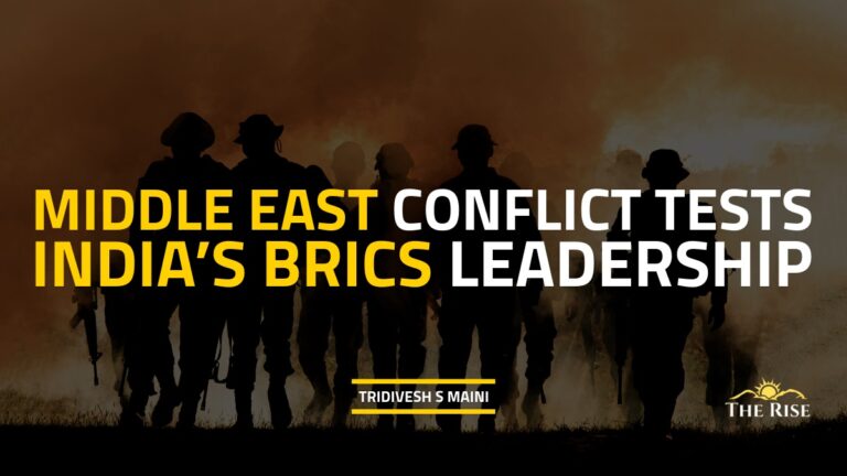 Middle East Conflict Tests India’s BRICS Leadership