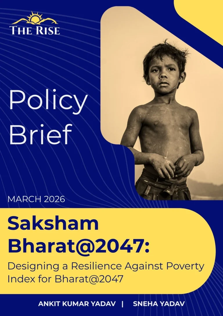 Saksham Bharat@2047: Designing a Resilience Against Poverty Index for Bharat@2047
