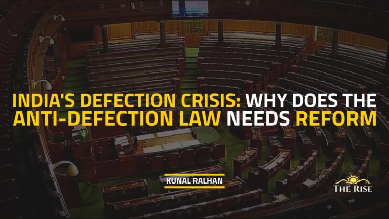 India’s Defection Crisis: Why Anti-Defection Law Needs Reform
