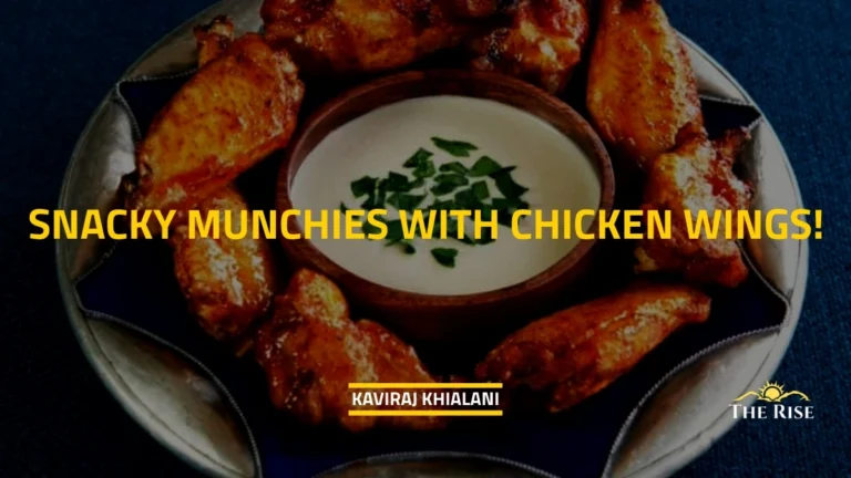 SNACKY MUNCHIES WITH CHICKEN WINGS!