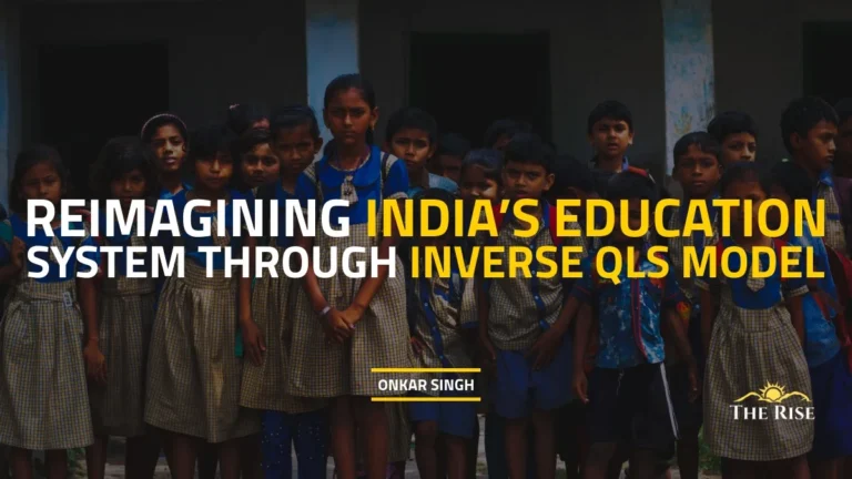 Reimagining India’s Education System Through Inverse QLS Model